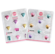 Molde para chocolates. Gemas y diamantes (2 placas)